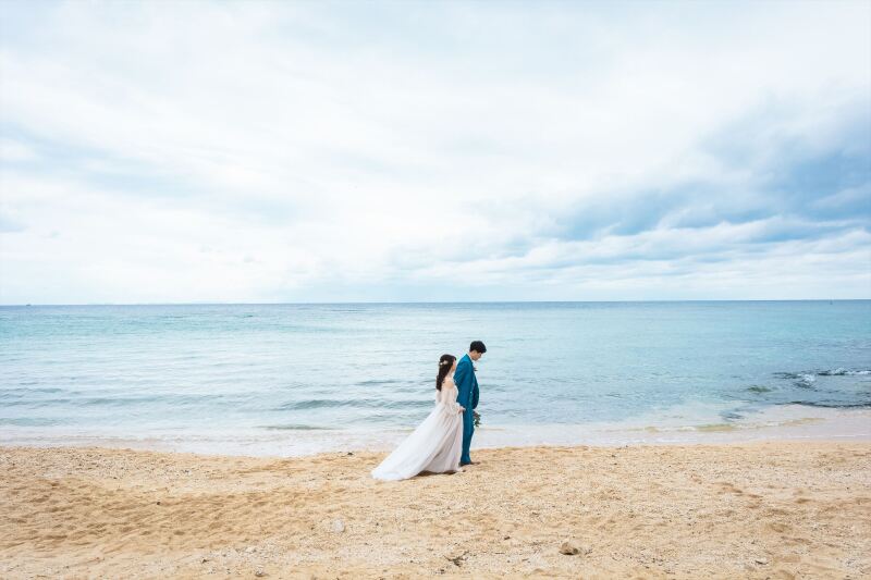 ふたりきりでのんびりフォトウエディング