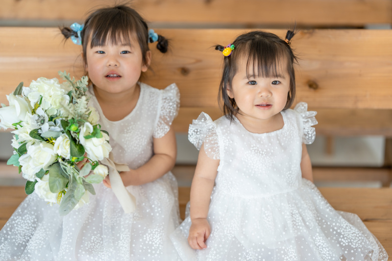 お子様たちもお支度完了♡