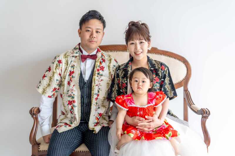 お衣裳チェンジで