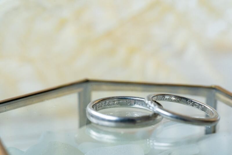 撮影スタートは指輪から*