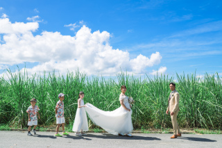 《夏得》シーズナブルプラン【2025】ファミリーと一緒にウエディングフォト！