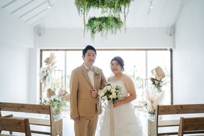 チャペル撮影スタート♪