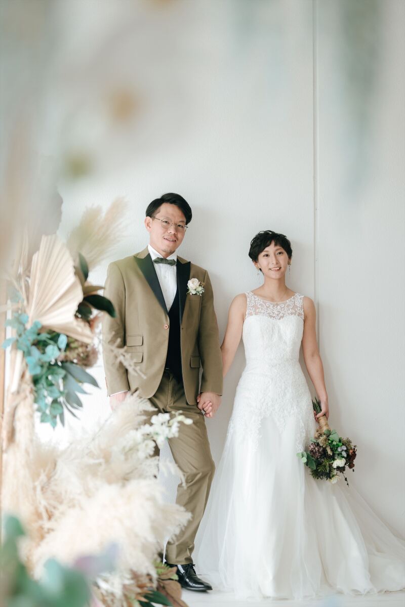 スタジオ併設チャペルでふたりだけの特別な撮影