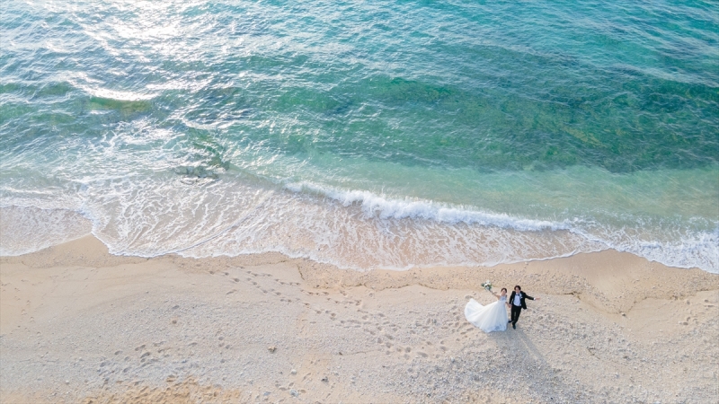 おふたりの上空から