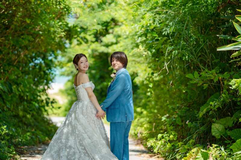 グリーンの小径にて