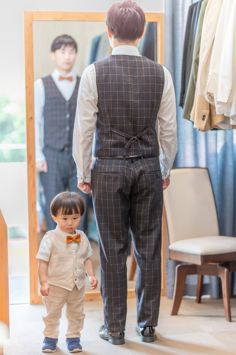 新郎様のお支度部屋