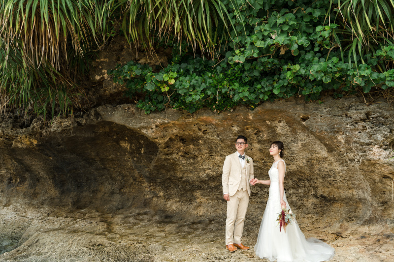 同じビーチで撮影できる◎