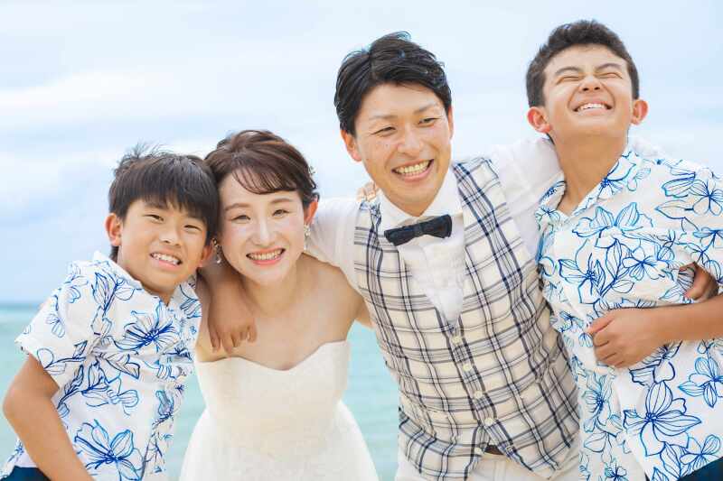 ご家族でお越しいただきました