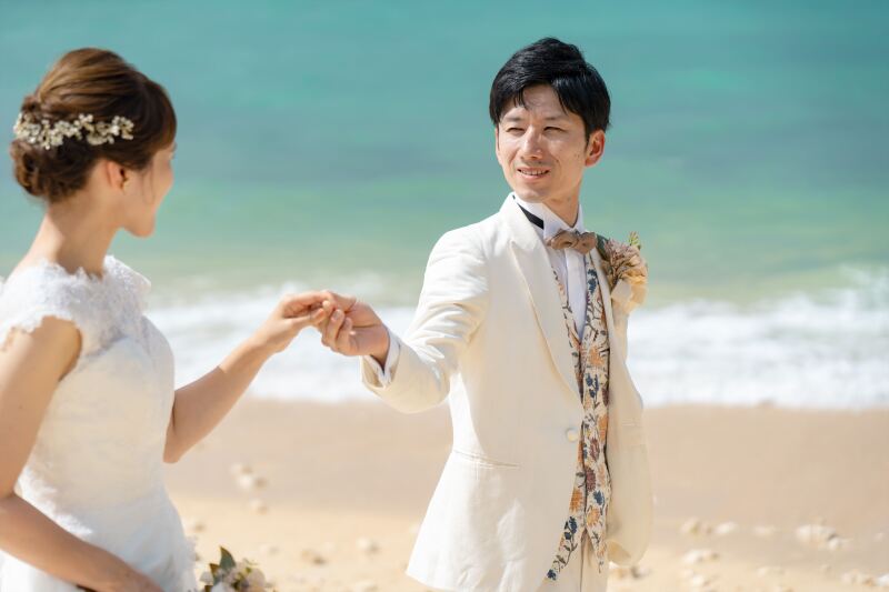 優しくエスコート