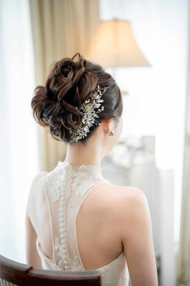 ヘアセットもステキーー