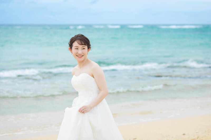 新婦様ソロショット