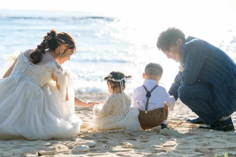 ほほえましく美しすぎる一枚♡幸せの瞬間♡