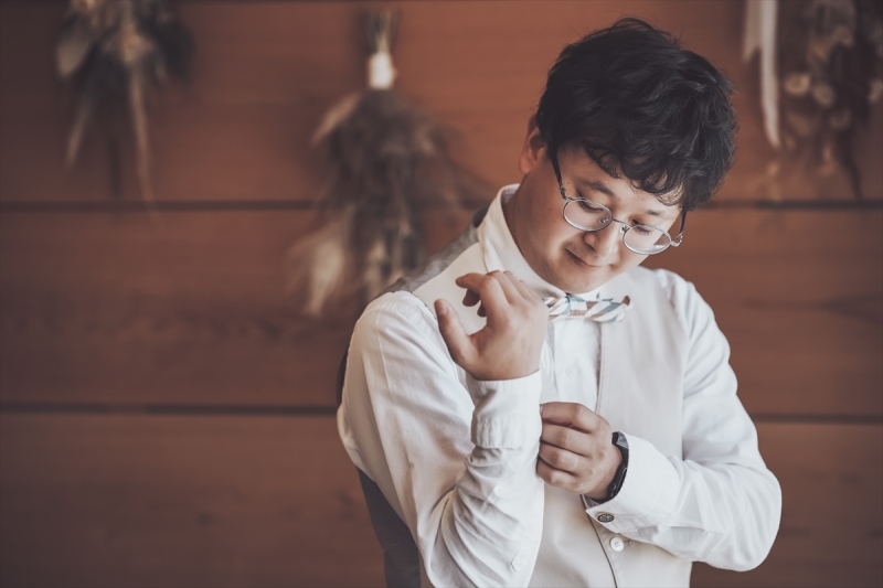 お仕度シーンからスタート!