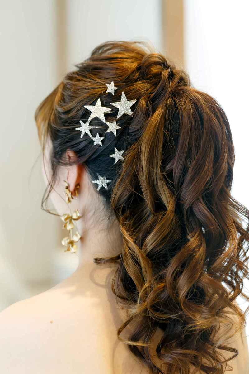 素敵なヘアセット仕上がりました