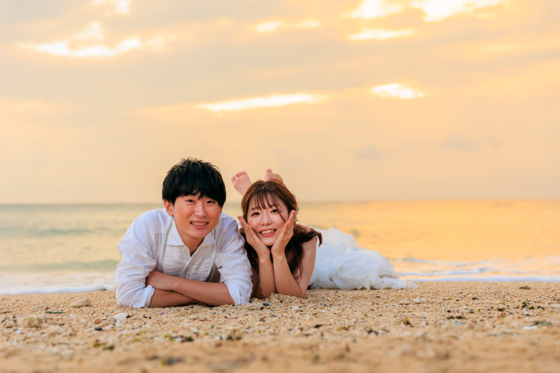 リゾートフォトだからこそ撮れる一枚に。