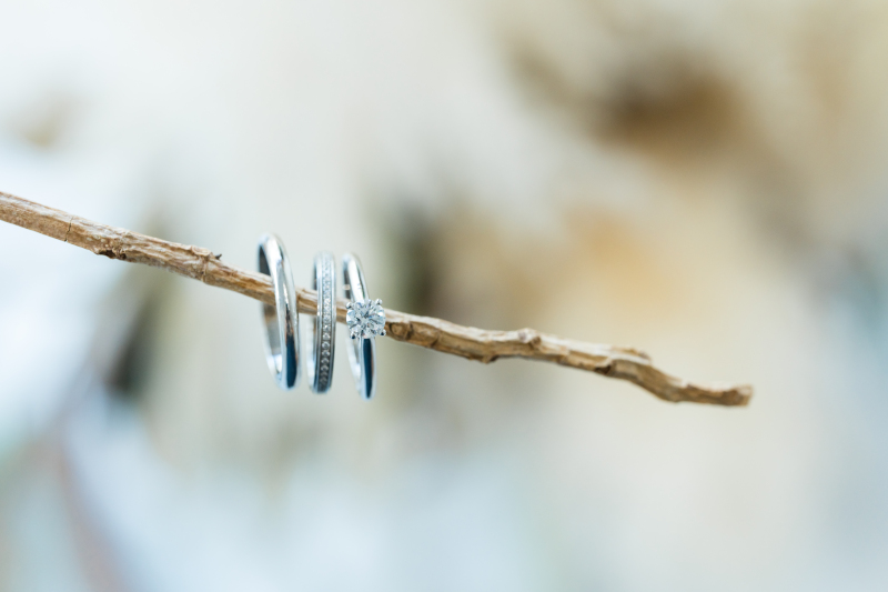 記念のリングフォトも!