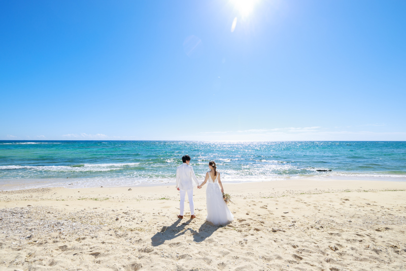 青空満天のビーチ☀
