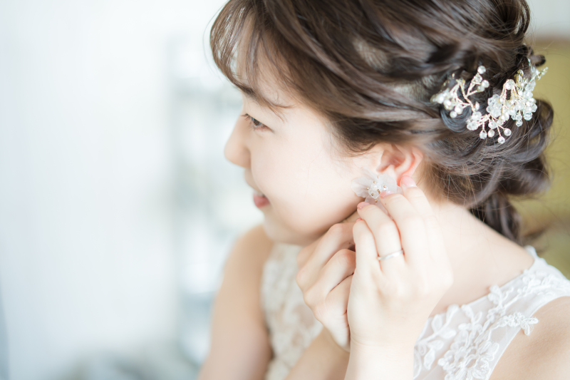 ブライズルームでのワンシーン