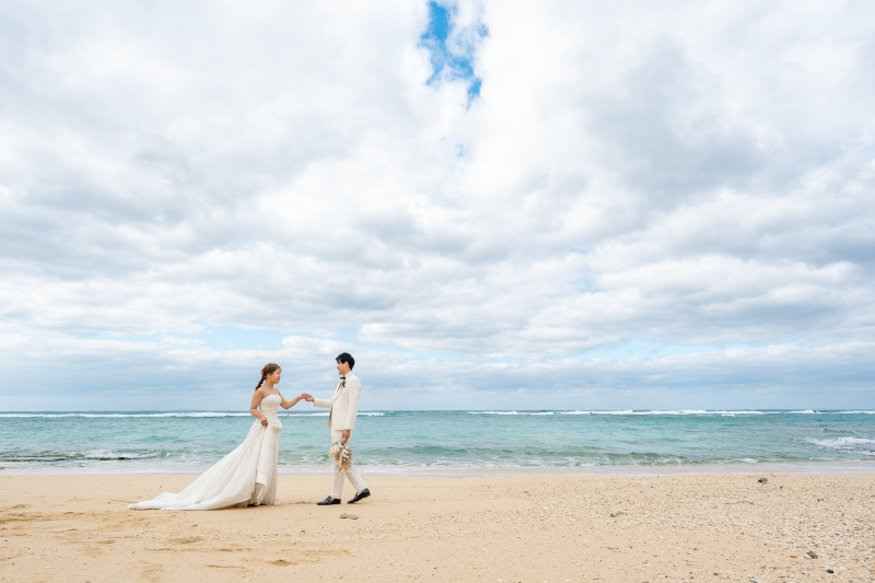沖縄の大自然が広がる天然ビーチ