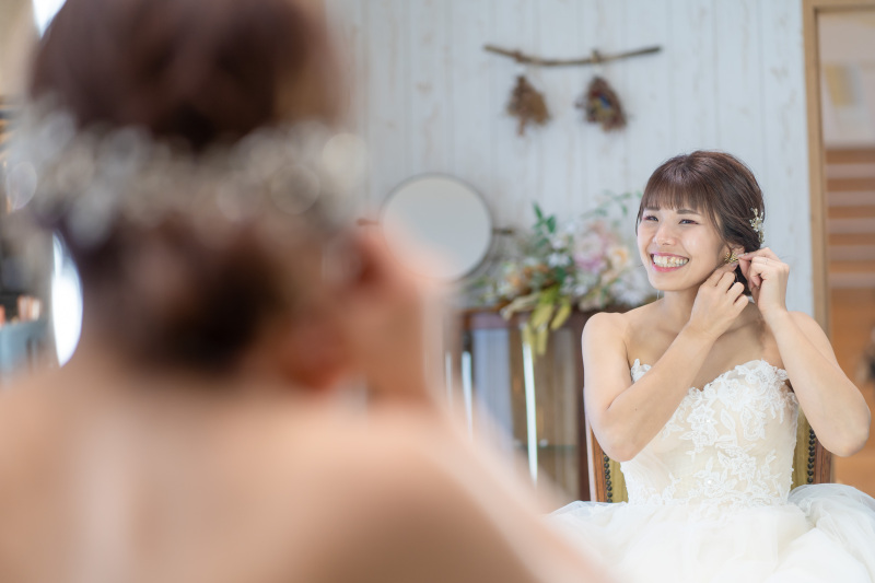 笑顔満点の新婦様☺