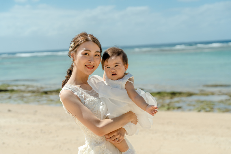 親子ショット♡