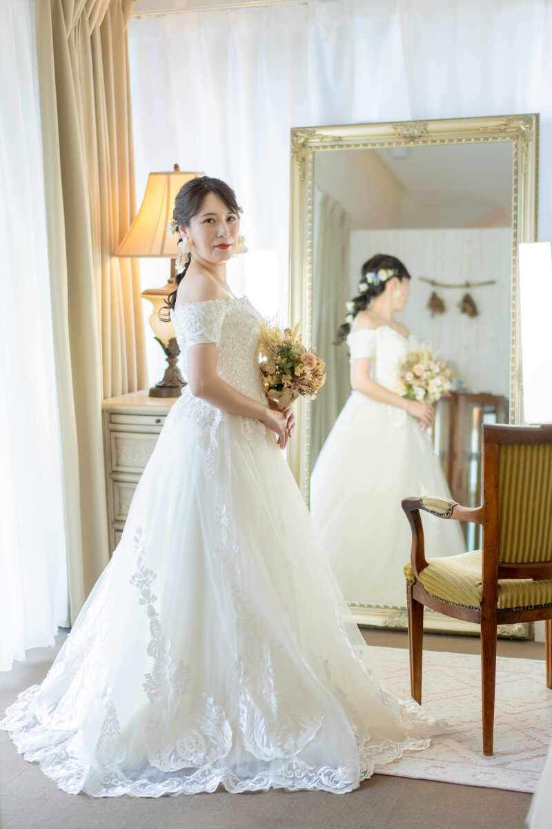 立ち姿も美しく