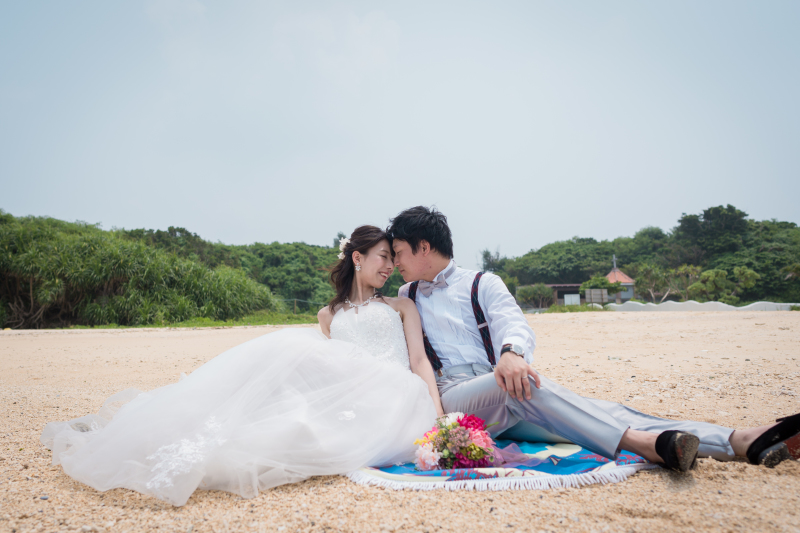 さあ終盤。砂の上に座って、海側からパチリ。