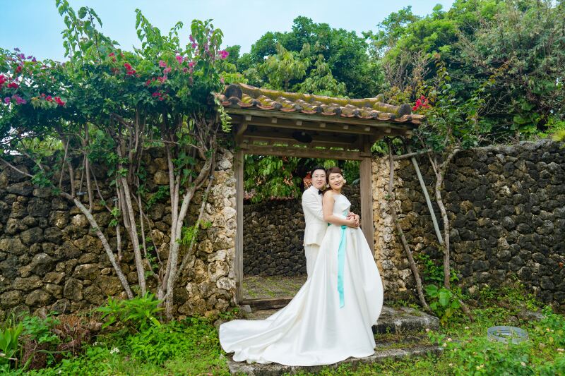 幸せそうなおふたり