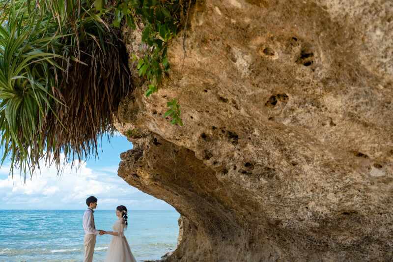 岩場のカットも外せません