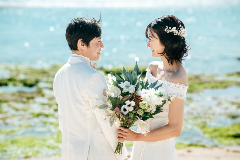 お互いに見つめあった瞬間の一枚