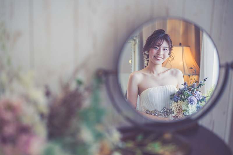 鏡越しの素敵な笑顔☺︎