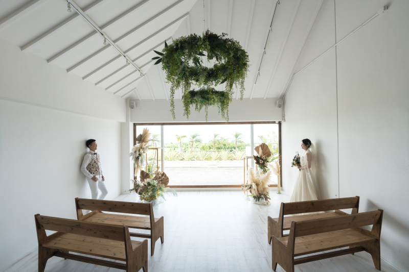 ぬくもりのあるチャペルで＊