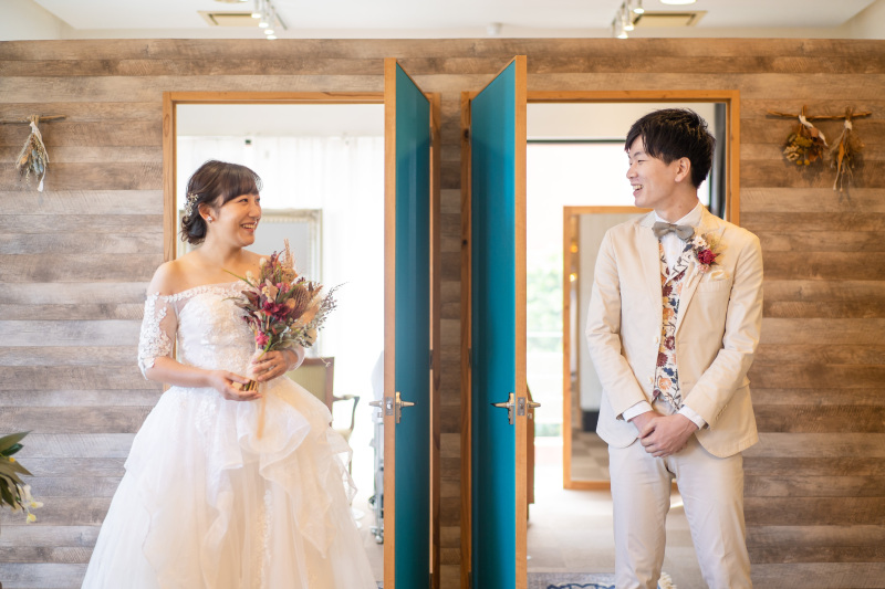 新郎様と初対面