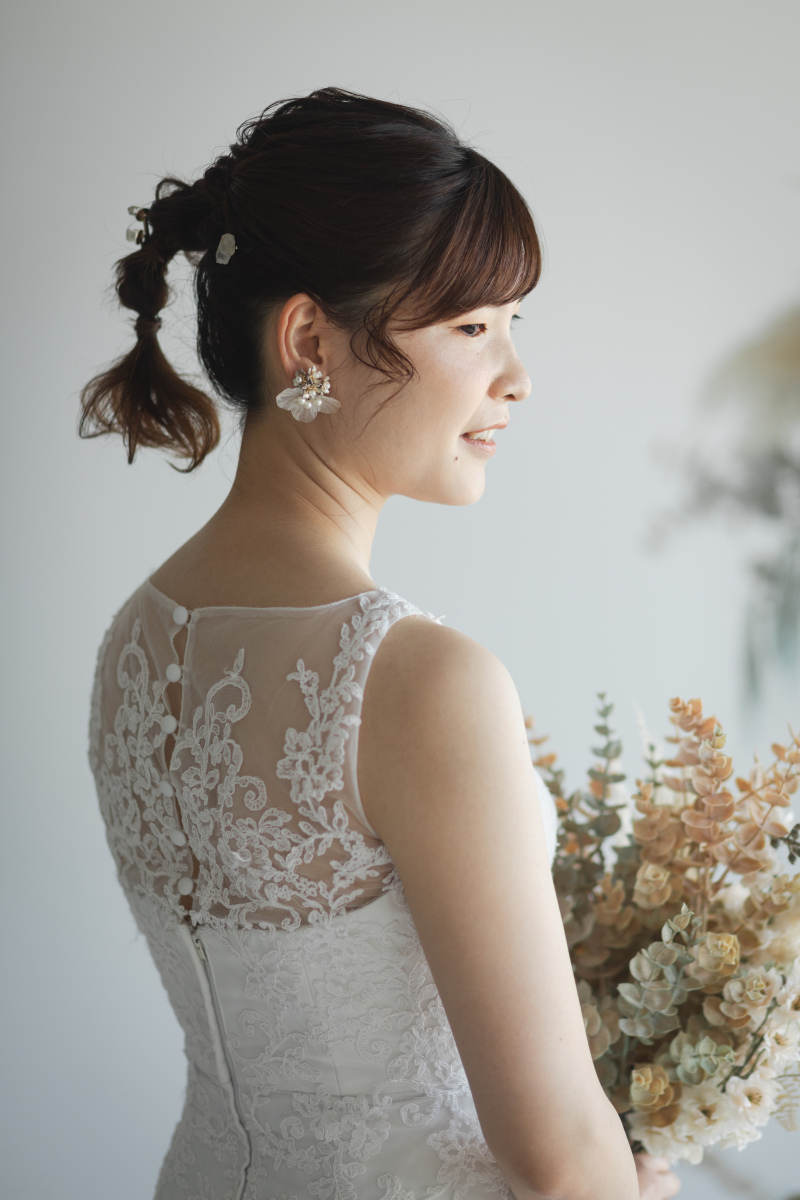 ドレスがとってもお似合いです