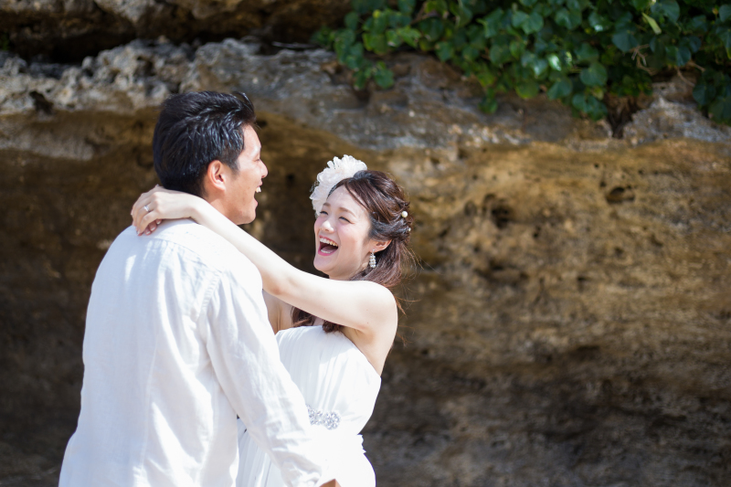 自然な笑顔で♪