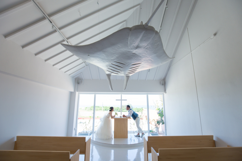 マンタがいるチャペル