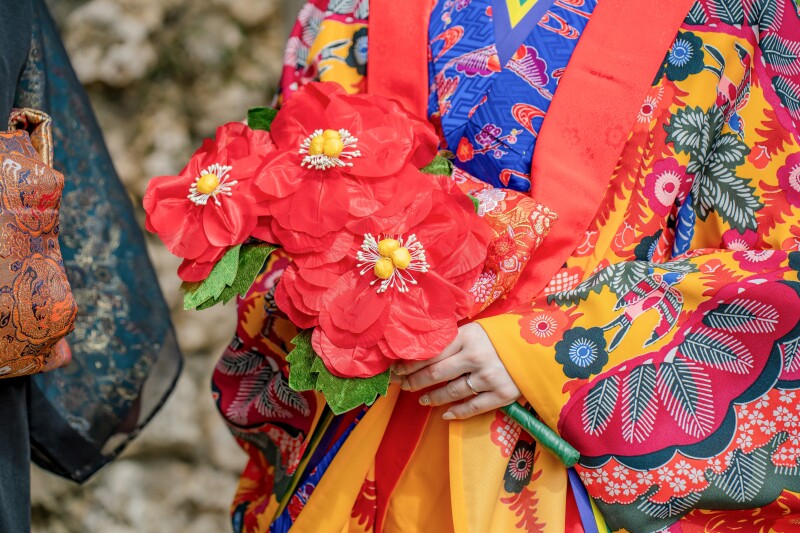 沖縄伝統的なお衣装『琉装』