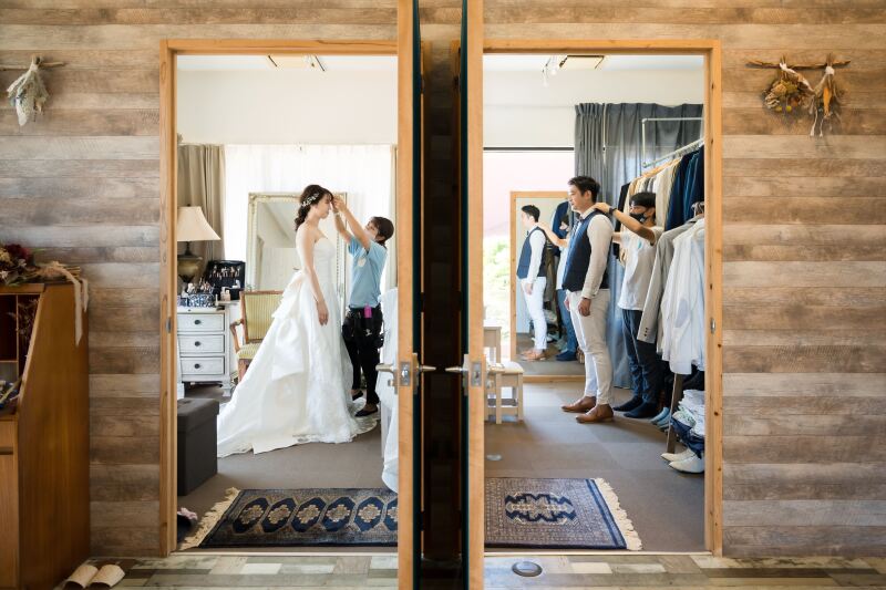 お支度も整いました