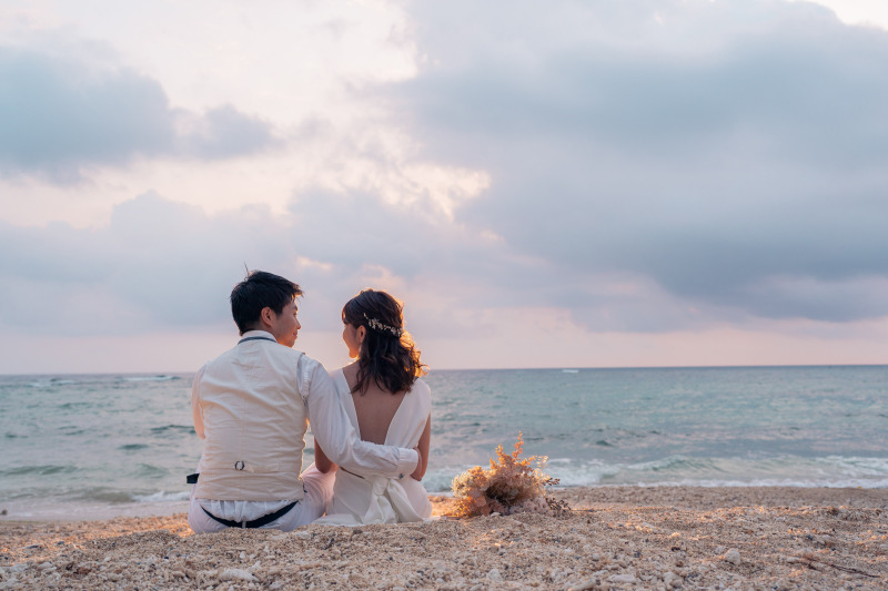 少しずつ陽が沈みゆく中で