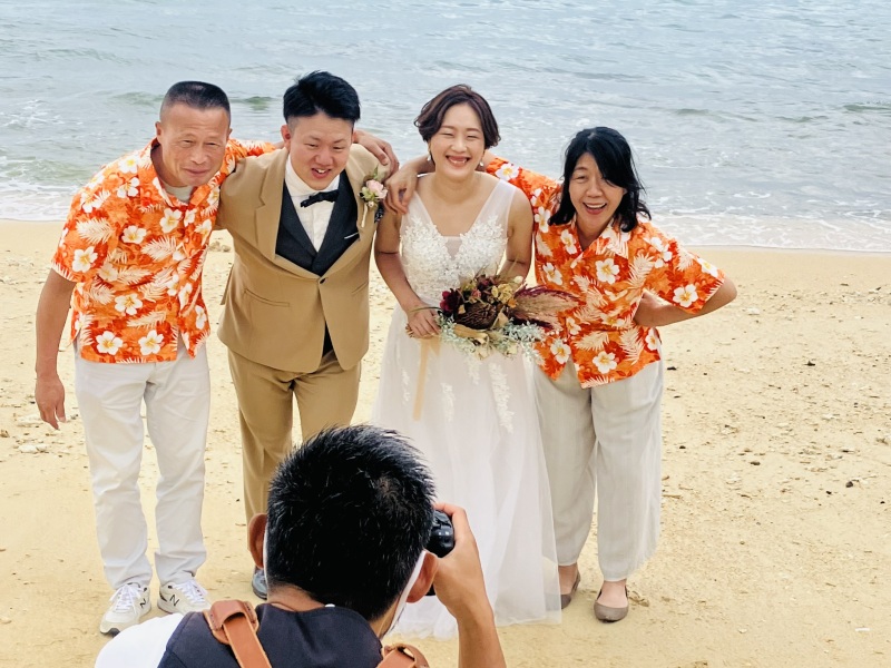 親御様との1ショット!