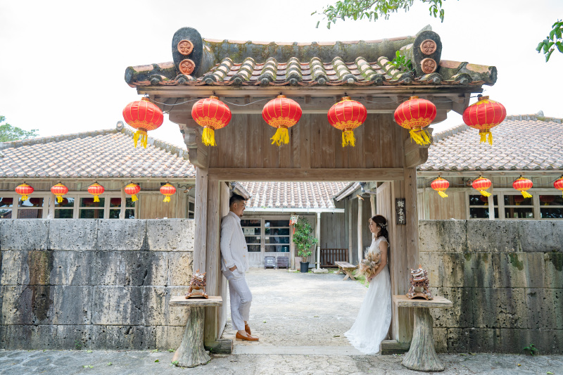 家族一緒にフォトウェディング