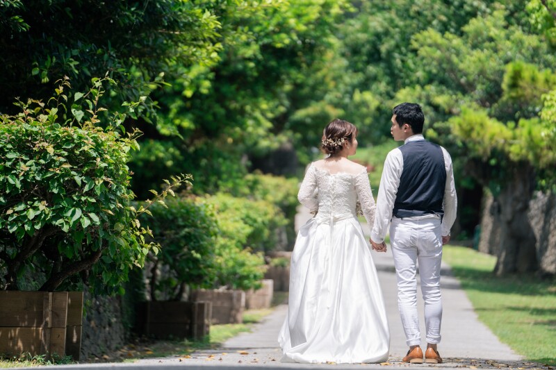 グリーンでの撮影も＊