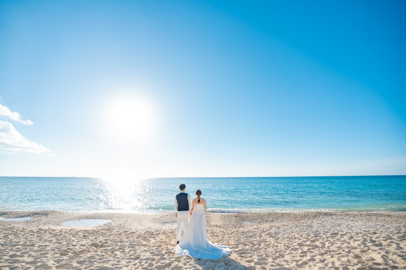 沖縄ならではの天然ビーチ