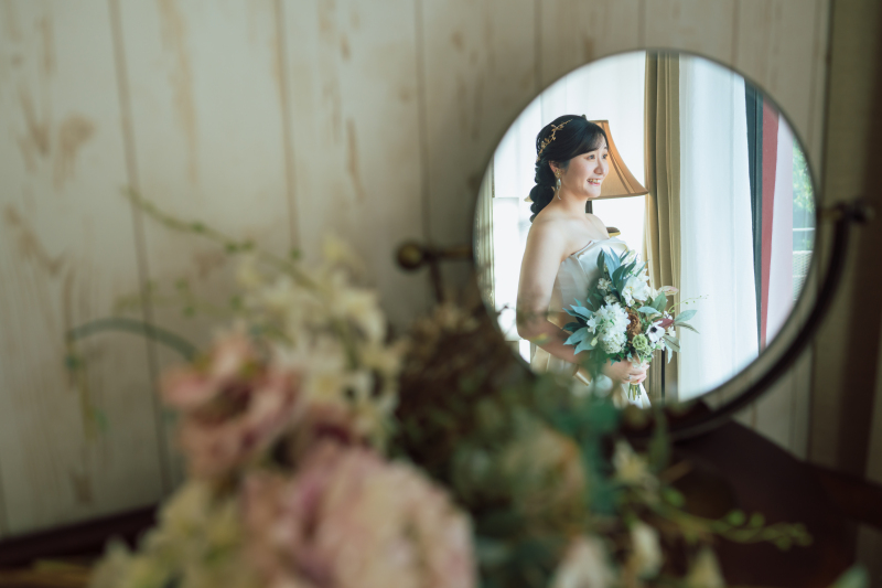 ブライズルームでの一枚