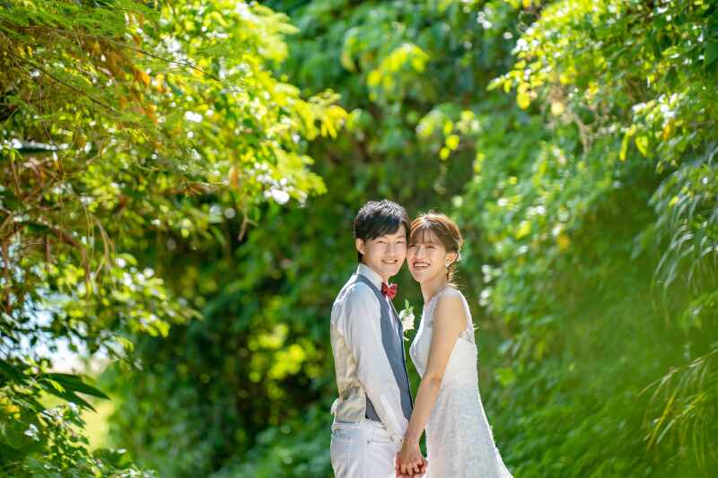 ビーチへ行く途中で