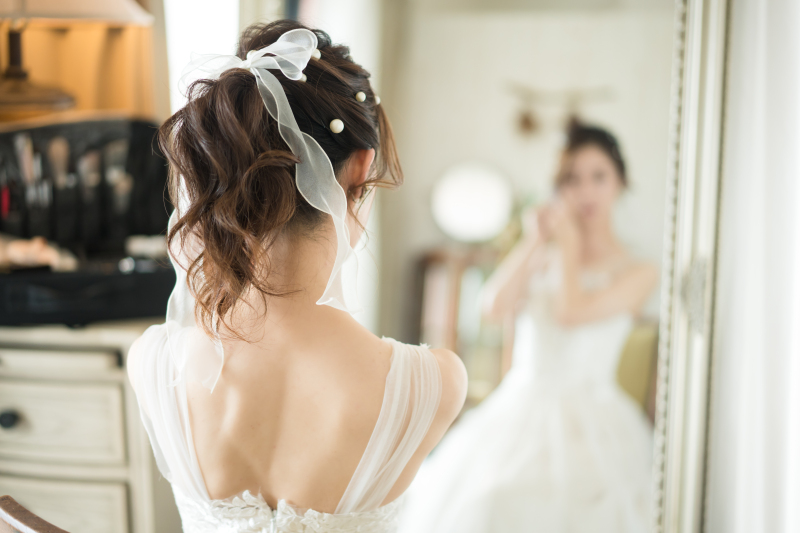 こだわりのアップヘア♡