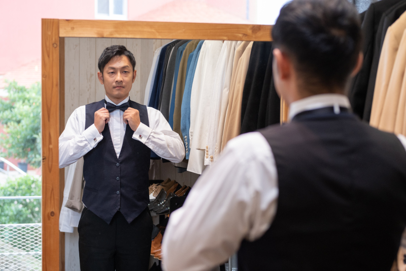 本日はあいにくの雨模様…