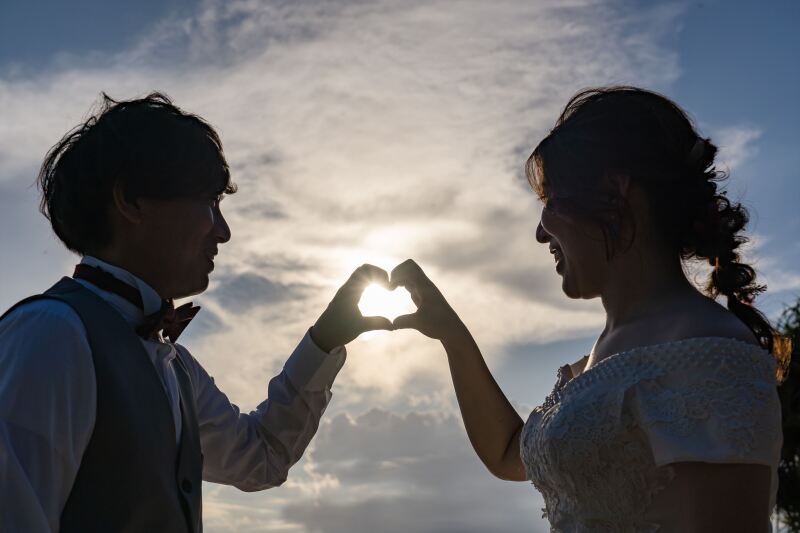 シルエットで締めくくり