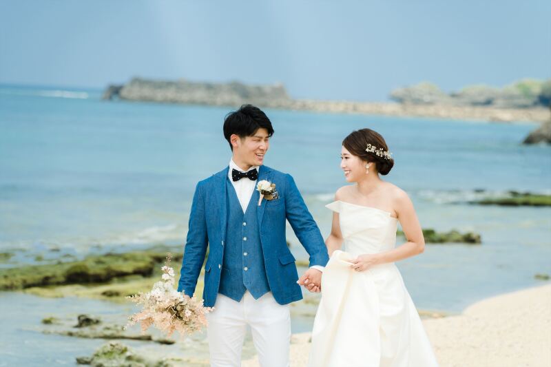 さりげなくビーチをお散歩