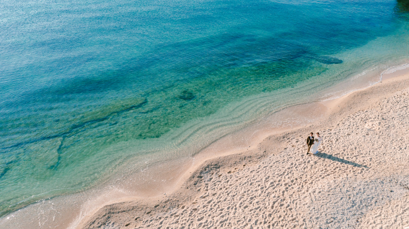 ドローンショット